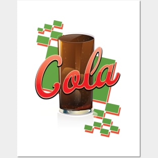 Vintage Cola Commercial Posters and Art